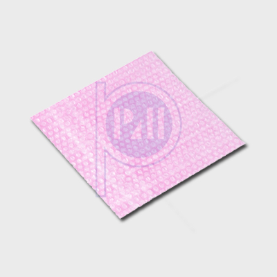 Pink Antistatic Double Layer Bubble